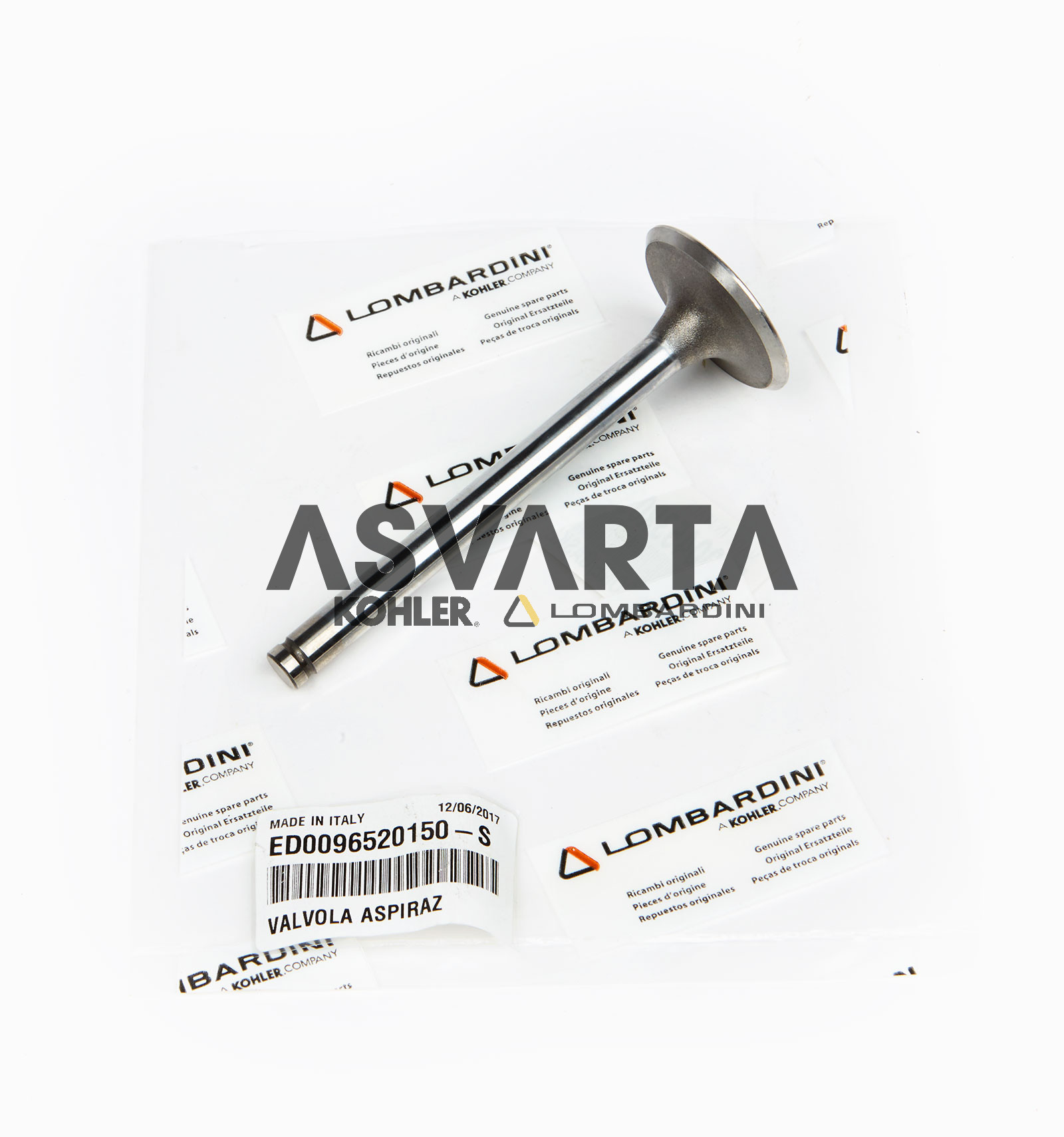 Lombardini KOHLER LOMBARDINI INTAKE VALVE ED0096520300-S 