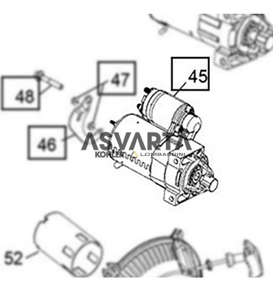 Démarrage électrique Kohler CH 730