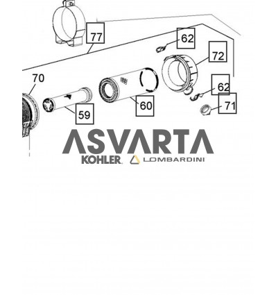 Air Filter Element Kohler CH