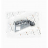Alternator cover Kohler KDW 502