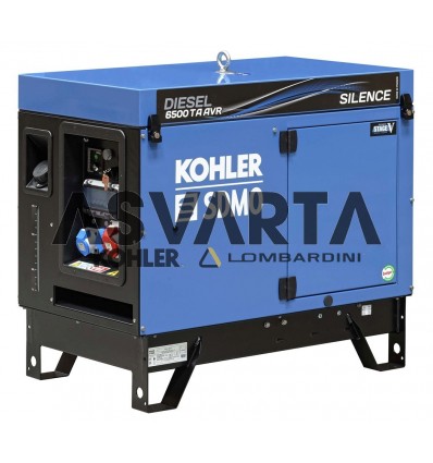 6500 TA Silence AVR C5 Kohler SDMO Diesel Generator Set