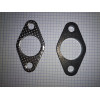 Exhaust flange + gasket exhaust KS590