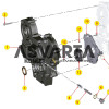 Retén cigüeñal lado distribución motor Kohler KDI