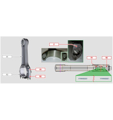 LDW 502 Lombardini Crank