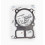 Gasket cylinder head Lombardini 15LD 440 Ø 86.50 mm